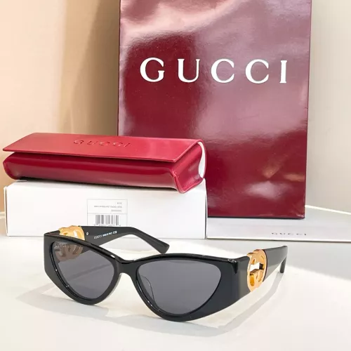 Gucci AAA Quality Sunglasses #1335928 $64.00 USD, Wholesale Replica Gucci AAA Quality Sunglasses