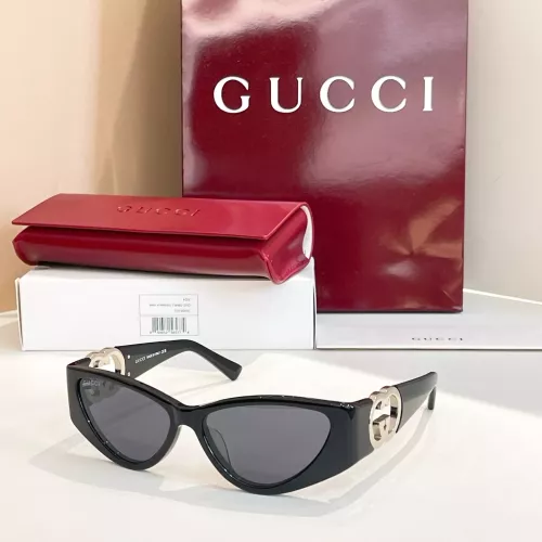 Gucci AAA Quality Sunglasses #1335929 $64.00 USD, Wholesale Replica Gucci AAA Quality Sunglasses