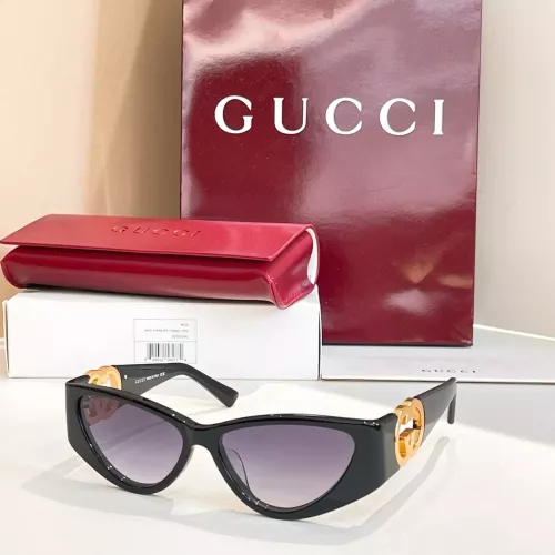 Gucci AAA Quality Sunglasses #1335930 $64.00 USD, Wholesale Replica Gucci AAA Quality Sunglasses
