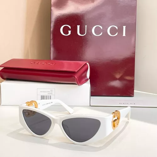Gucci AAA Quality Sunglasses #1335932 $64.00 USD, Wholesale Replica Gucci AAA Quality Sunglasses