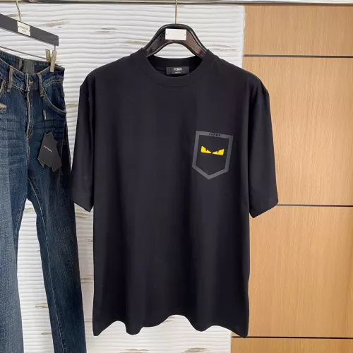 Fendi T-Shirts Short Sleeved For Men #1335947 $88.00 USD, Wholesale Replica Fendi T-Shirts