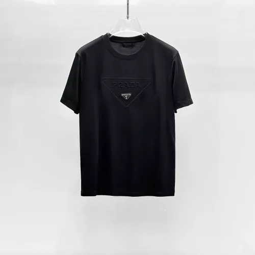 Prada T-Shirts Short Sleeved For Men #1335973 $92.00 USD, Wholesale Replica Prada T-Shirts