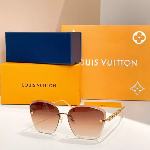 Louis Vuitton AAA Quality Sunglasses #1335993 $60.00 USD, Wholesale Replica Louis Vuitton AAA Quality Sunglasses