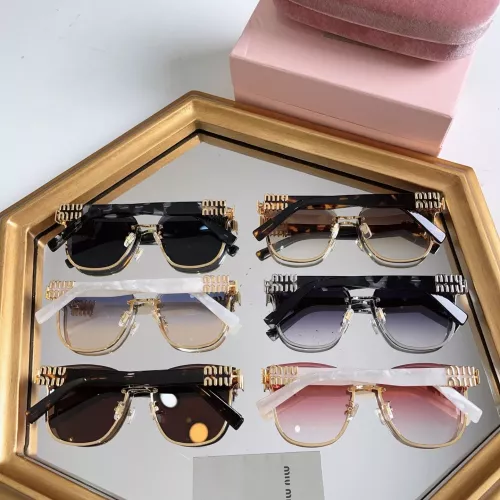 Replica MIU MIU AAA Quality Sunglasses #1336009 $60.00 USD for Wholesale