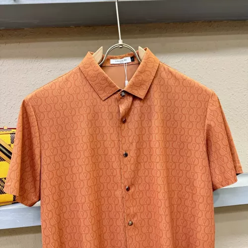 Replica Valentino Shirts Short Sleeved For Men #1336027 $96.00 USD for Wholesale