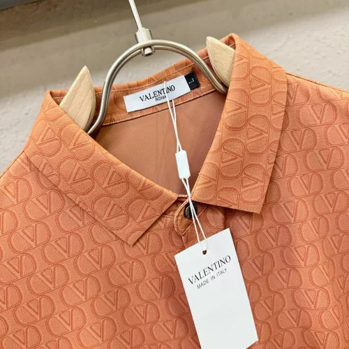 Replica Valentino Shirts Short Sleeved For Men #1336027 $96.00 USD for Wholesale
