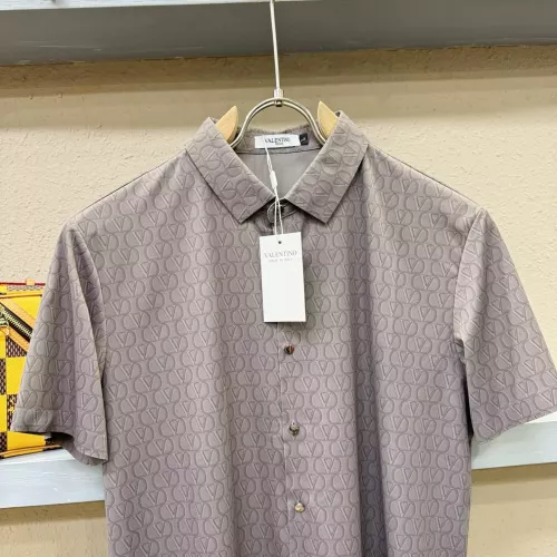 Replica Valentino Shirts Short Sleeved For Men #1336028 $96.00 USD for Wholesale