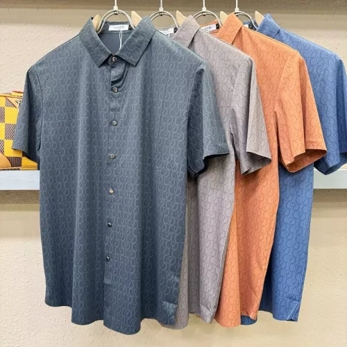 Replica Valentino Shirts Short Sleeved For Men #1336030 $96.00 USD for Wholesale