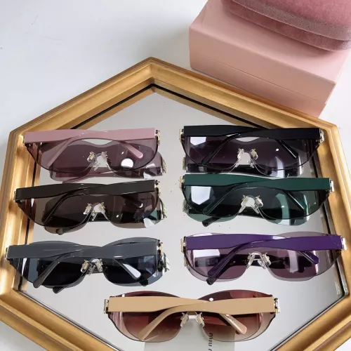 Replica MIU MIU AAA Quality Sunglasses #1336039 $60.00 USD for Wholesale