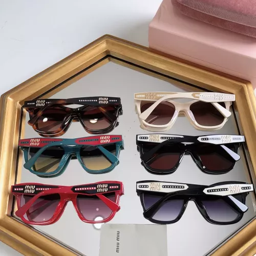 Replica MIU MIU AAA Quality Sunglasses #1336068 $60.00 USD for Wholesale