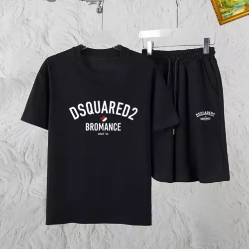 Dsquared Tracksuits Short Sleeved For Men #1336073 $48.00 USD, Wholesale Replica Dsquared Tracksuits