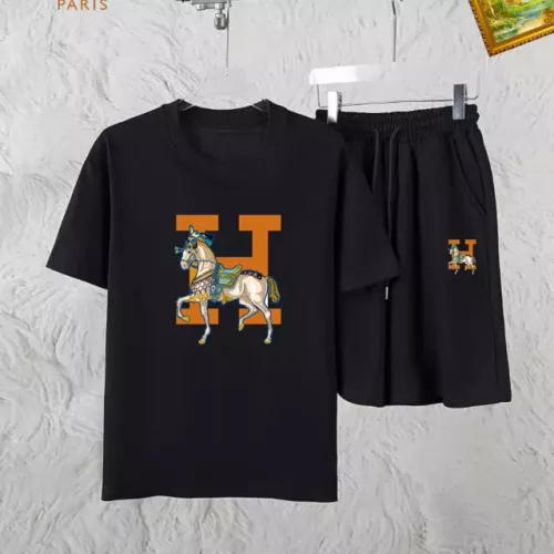 Hermes Tracksuits Short Sleeved For Men #1336077 $48.00 USD, Wholesale Replica Hermes Tracksuits