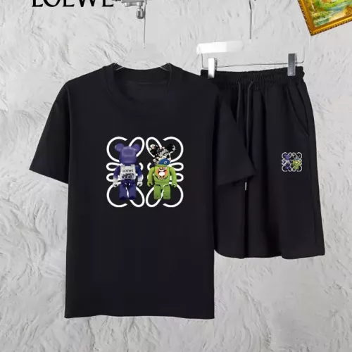 LOEWE Tracksuits Short Sleeved For Men #1336078 $48.00 USD, Wholesale Replica LOEWE Tracksuits