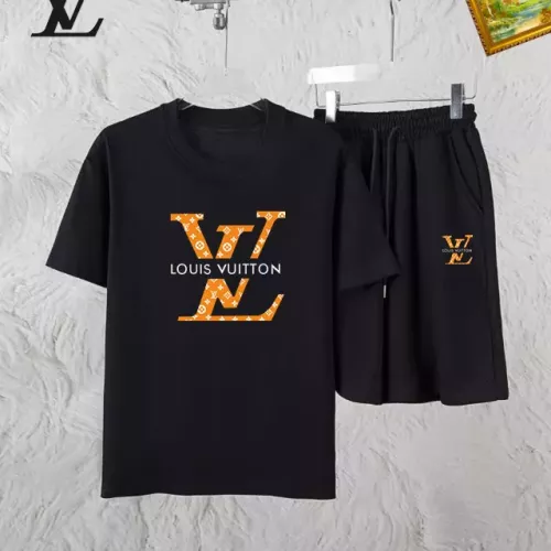 Louis Vuitton LV Tracksuits Short Sleeved For Men #1336080 $48.00 USD, Wholesale Replica Louis Vuitton LV Tracksuits