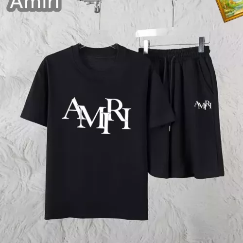 Amiri Tracksuits Short Sleeved For Men #1336099 $48.00 USD, Wholesale Replica Amiri Tracksuits