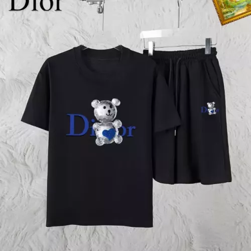 Christian Dior Tracksuits Short Sleeved For Men #1336103 $48.00 USD, Wholesale Replica Christian Dior Tracksuits