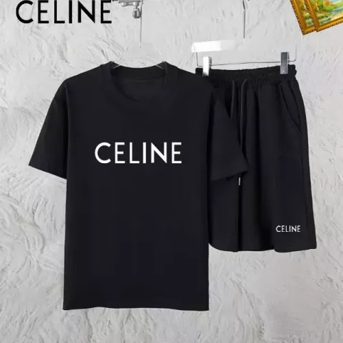Celine Tracksuits Short Sleeved For Men #1336104 $48.00 USD, Wholesale Replica Celine Tracksuits