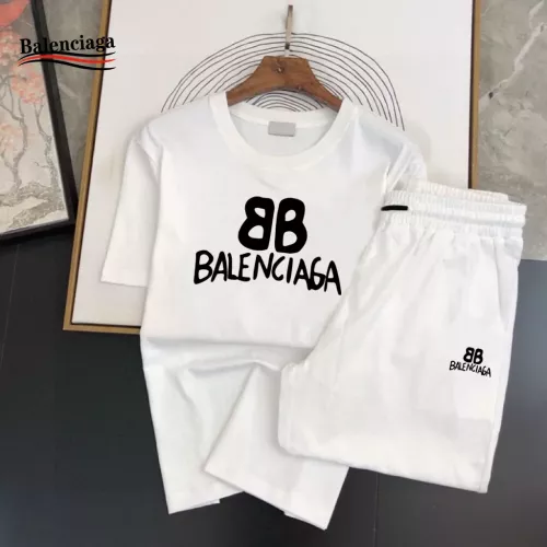 Balenciaga Fashion Tracksuits Short Sleeved For Men #1336117 $48.00 USD, Wholesale Replica Balenciaga Fashion Tracksuits
