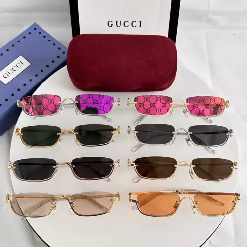 Replica Gucci AAA Quality Sunglasses #1336124 $42.00 USD for Wholesale