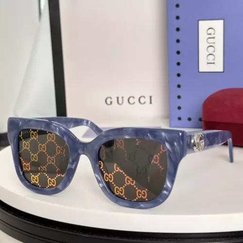 Gucci AAA Quality Sunglasses #1336131 $45.00 USD, Wholesale Replica Gucci AAA Quality Sunglasses