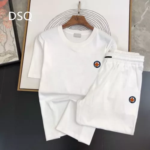 Dsquared Tracksuits Short Sleeved For Men #1336138 $48.00 USD, Wholesale Replica Dsquared Tracksuits
