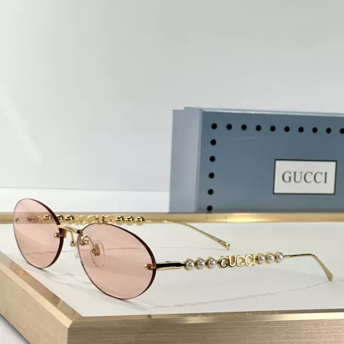 Gucci AAA Quality Sunglasses #1336140 $60.00 USD, Wholesale Replica Gucci AAA Quality Sunglasses
