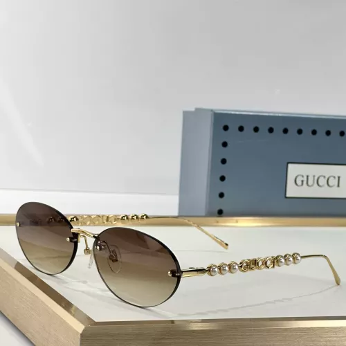 Gucci AAA Quality Sunglasses #1336142 $60.00 USD, Wholesale Replica Gucci AAA Quality Sunglasses