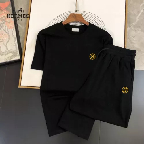 Hermes Tracksuits Short Sleeved For Men #1336147 $48.00 USD, Wholesale Replica Hermes Tracksuits