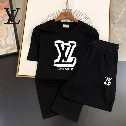 Louis Vuitton LV Tracksuits Short Sleeved For Men #1336150 $48.00 USD, Wholesale Replica Louis Vuitton LV Tracksuits