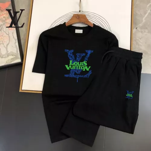 Louis Vuitton LV Tracksuits Short Sleeved For Men #1336153 $48.00 USD, Wholesale Replica Louis Vuitton LV Tracksuits