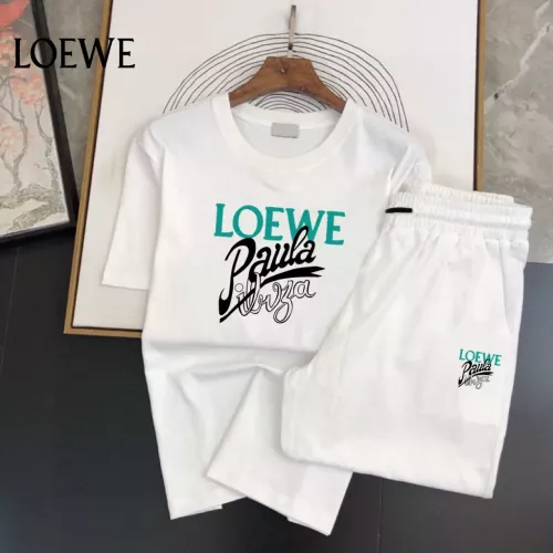 LOEWE Tracksuits Short Sleeved For Men #1336157 $48.00 USD, Wholesale Replica LOEWE Tracksuits