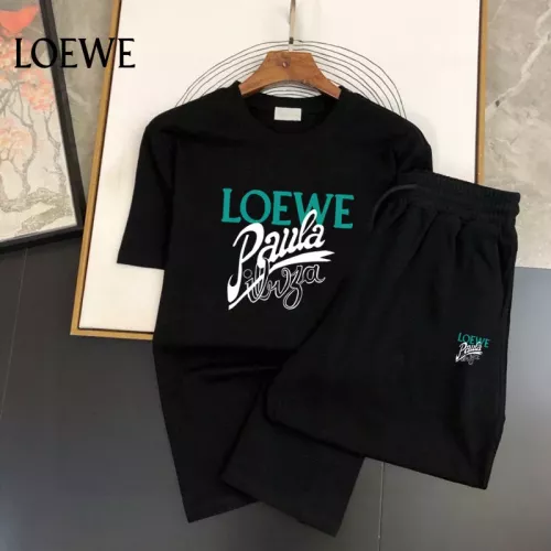 LOEWE Tracksuits Short Sleeved For Men #1336160 $48.00 USD, Wholesale Replica LOEWE Tracksuits