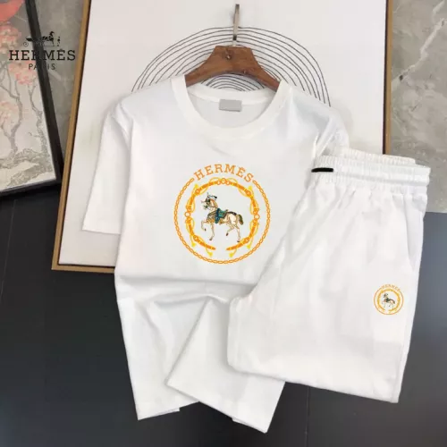 Hermes Tracksuits Short Sleeved For Men #1336163 $48.00 USD, Wholesale Replica Hermes Tracksuits
