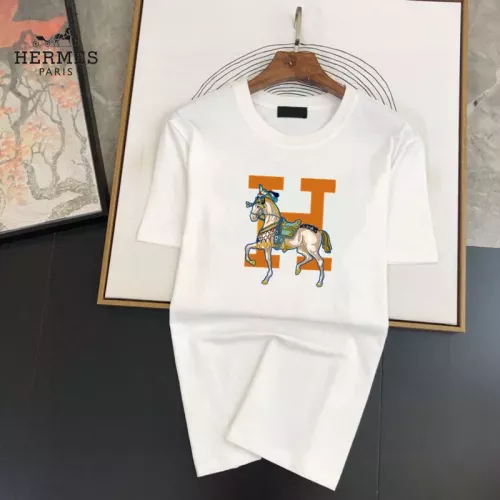 Replica Hermes Tracksuits Short Sleeved For Men #1336178 $48.00 USD for Wholesale