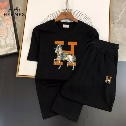 Hermes Tracksuits Short Sleeved For Men #1336179 $48.00 USD, Wholesale Replica Hermes Tracksuits