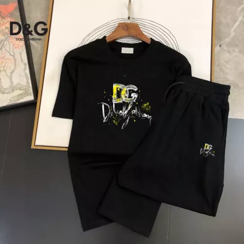 Dolce &amp; Gabbana D&amp;G Tracksuits Short Sleeved For Men #1336181 $48.00 USD, Wholesale Replica Dolce &amp; Gabbana D&amp;G Tracksuits