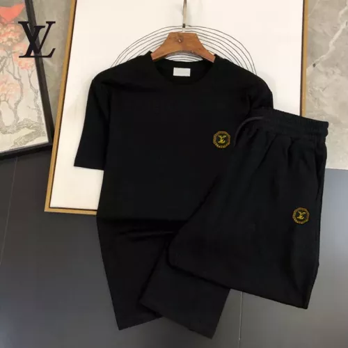Louis Vuitton LV Tracksuits Short Sleeved For Men #1336187 $48.00 USD, Wholesale Replica Louis Vuitton LV Tracksuits