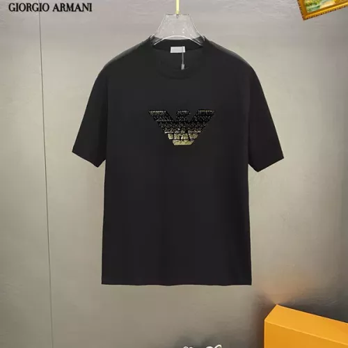 Armani T-Shirts Short Sleeved For Unisex #1336219 $25.00 USD, Wholesale Replica Armani T-Shirts