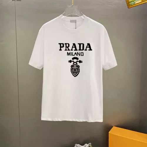 Prada T-Shirts Short Sleeved For Unisex #1336224 $25.00 USD, Wholesale Replica Prada T-Shirts