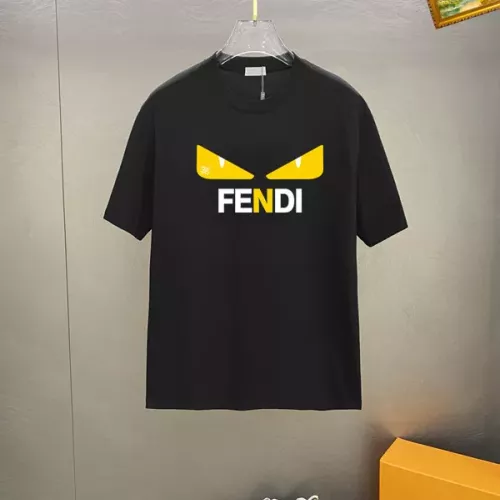 Fendi T-Shirts Short Sleeved For Unisex #1336227 $25.00 USD, Wholesale Replica Fendi T-Shirts