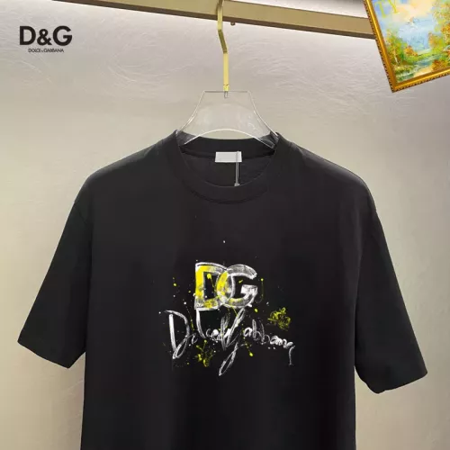 Replica Dolce & Gabbana D&G T-Shirts Short Sleeved For Unisex #1336255 $25.00 USD for Wholesale
