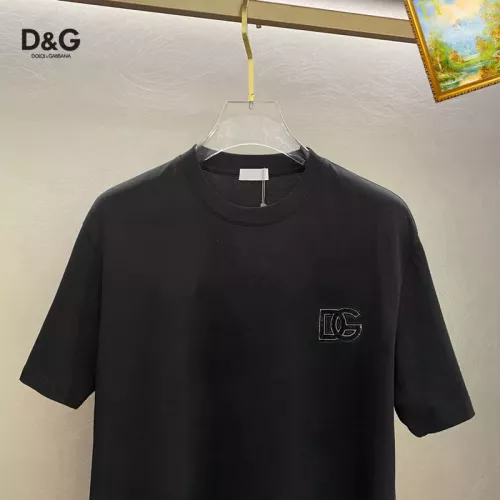 Replica Dolce & Gabbana D&G T-Shirts Short Sleeved For Unisex #1336259 $25.00 USD for Wholesale
