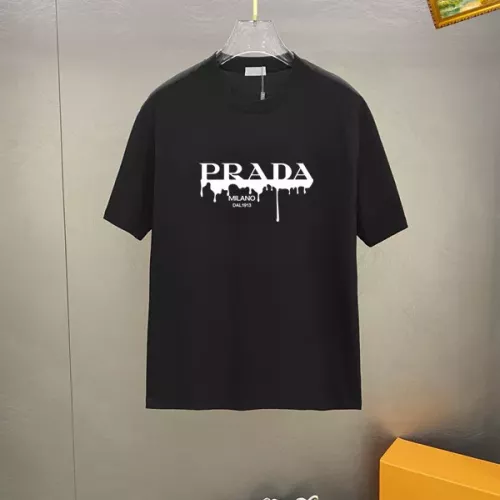 Prada T-Shirts Short Sleeved For Unisex #1336275 $25.00 USD, Wholesale Replica Prada T-Shirts