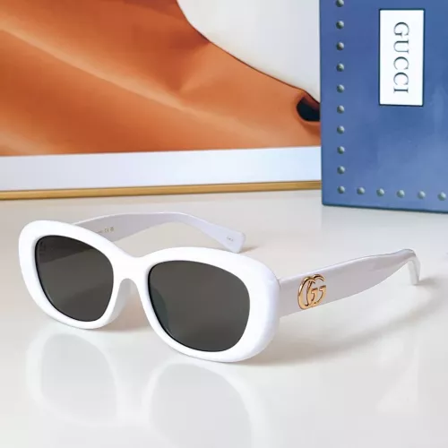 Gucci AAA Quality Sunglasses #1336285 $52.00 USD, Wholesale Replica Gucci AAA Quality Sunglasses