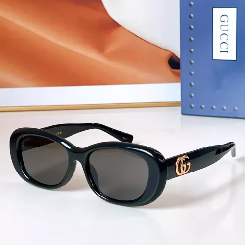 Gucci AAA Quality Sunglasses #1336286 $52.00 USD, Wholesale Replica Gucci AAA Quality Sunglasses