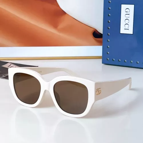 Gucci AAA Quality Sunglasses #1336290 $52.00 USD, Wholesale Replica Gucci AAA Quality Sunglasses