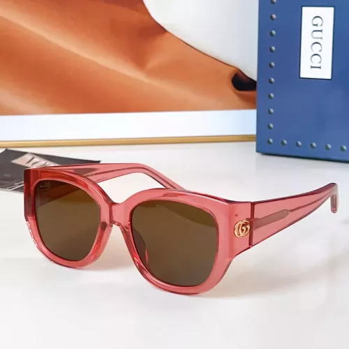 Gucci AAA Quality Sunglasses #1336293 $52.00 USD, Wholesale Replica Gucci AAA Quality Sunglasses