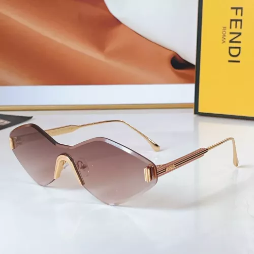 Fendi AAA Quality Sunglasses #1336295 $60.00 USD, Wholesale Replica Fendi AAA Quality Sunglasses