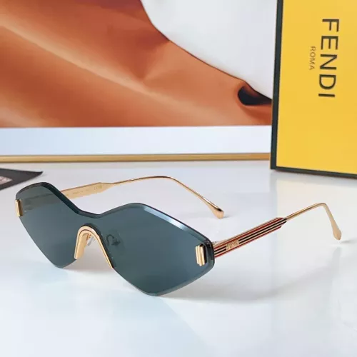 Fendi AAA Quality Sunglasses #1336297 $60.00 USD, Wholesale Replica Fendi AAA Quality Sunglasses