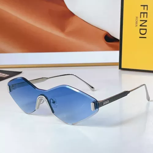 Fendi AAA Quality Sunglasses #1336299 $60.00 USD, Wholesale Replica Fendi AAA Quality Sunglasses